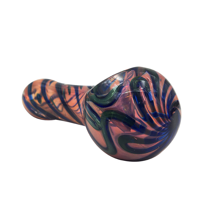 Hot Design Glass Smoking Spoon Pipe 369#
