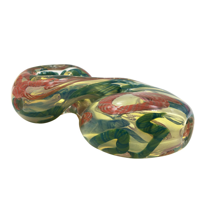 Gorgeous Design Glass Hand Pipe Spoon Pipe 377#