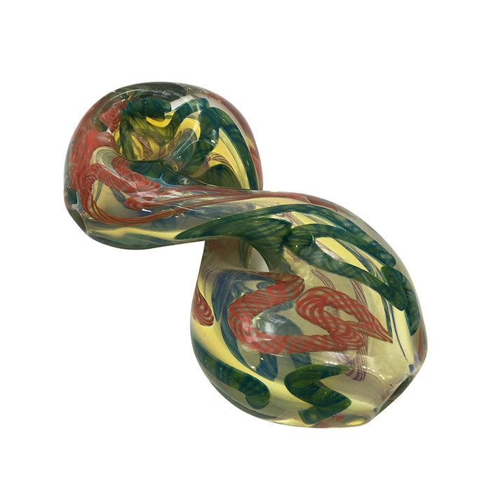 Gorgeous Design Glass Hand Pipe Spoon Pipe 377#