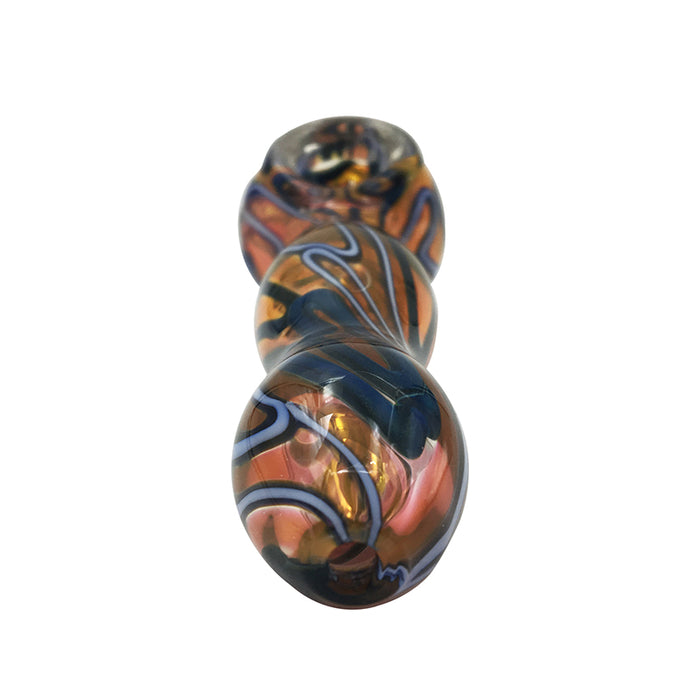 Hand Pipe Leaves Shape Spoon Pipes Wholesale Price Pipe 389#
