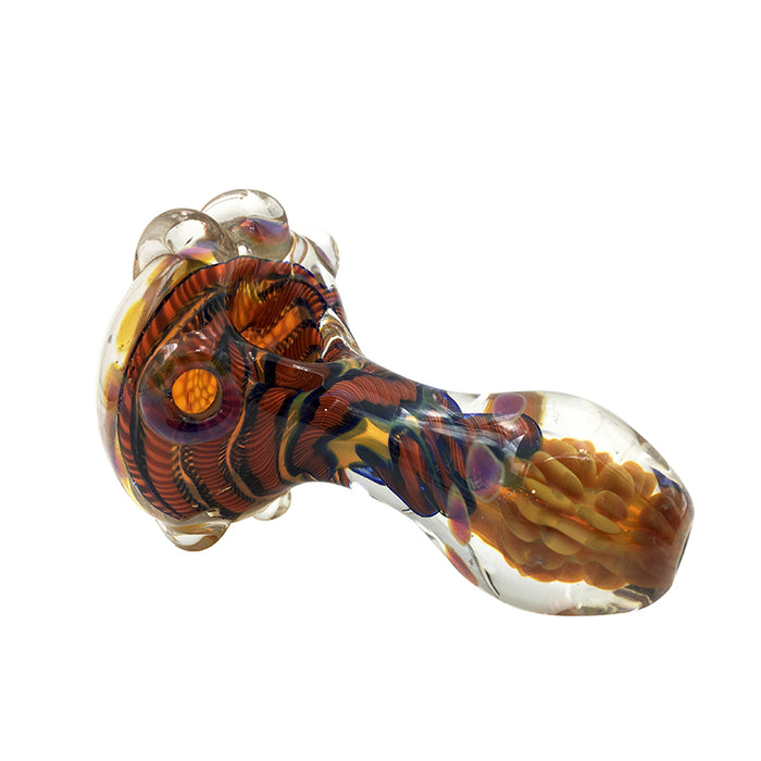 Glass Spoon Water Pipes Smoking Pipe Hand Pipes 489#