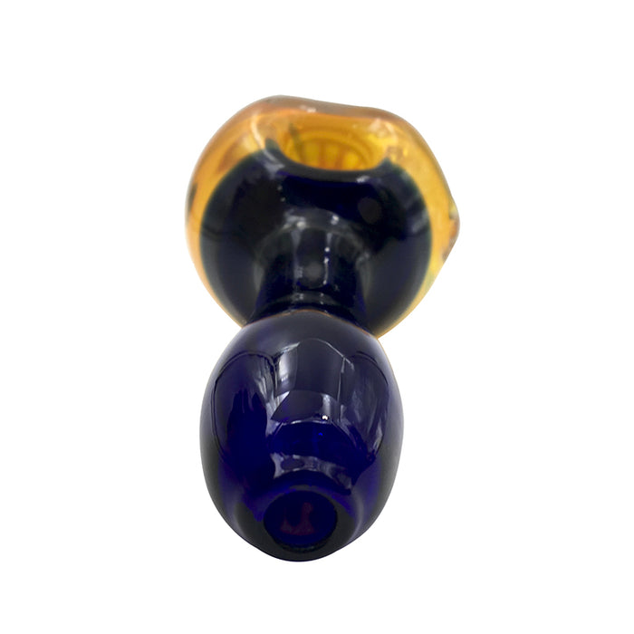 Glass Spoon Pipe Smoking Tobacco Hand Pipe 492#