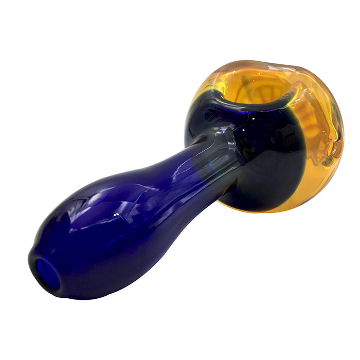 Glass Spoon Pipe Smoking Tobacco Hand Pipe 492#