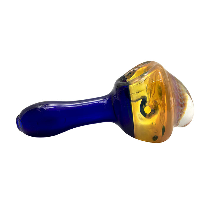 Glass Spoon Pipe Smoking Tobacco Hand Pipe 492#