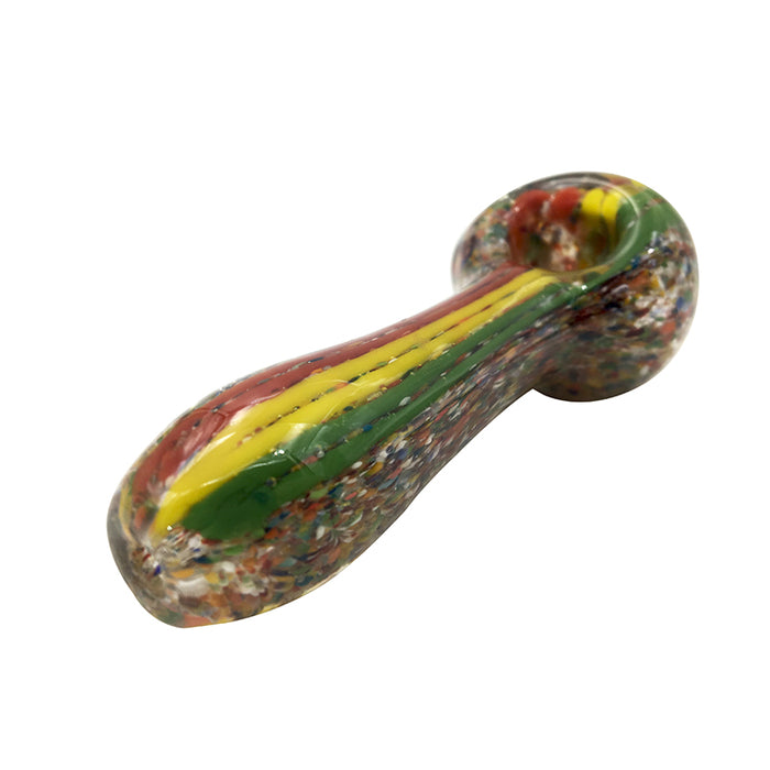 Super Thick Glass Marble Hand Pipe 498#
