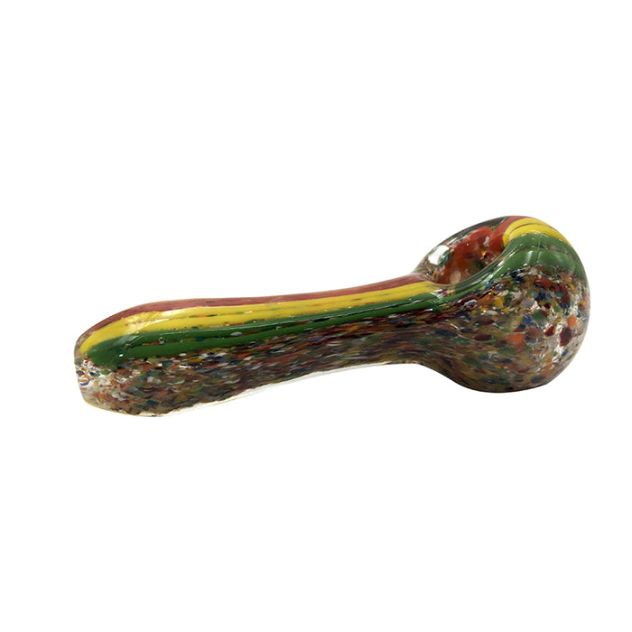 Super Thick Glass Marble Hand Pipe 498#