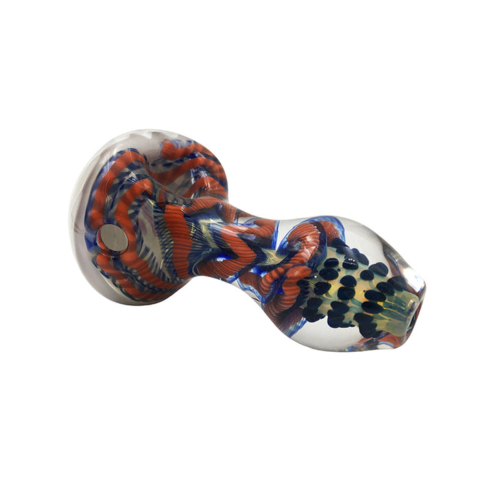 Manufacture Glass Hand Pipes Nice Smoking Pipes 506#