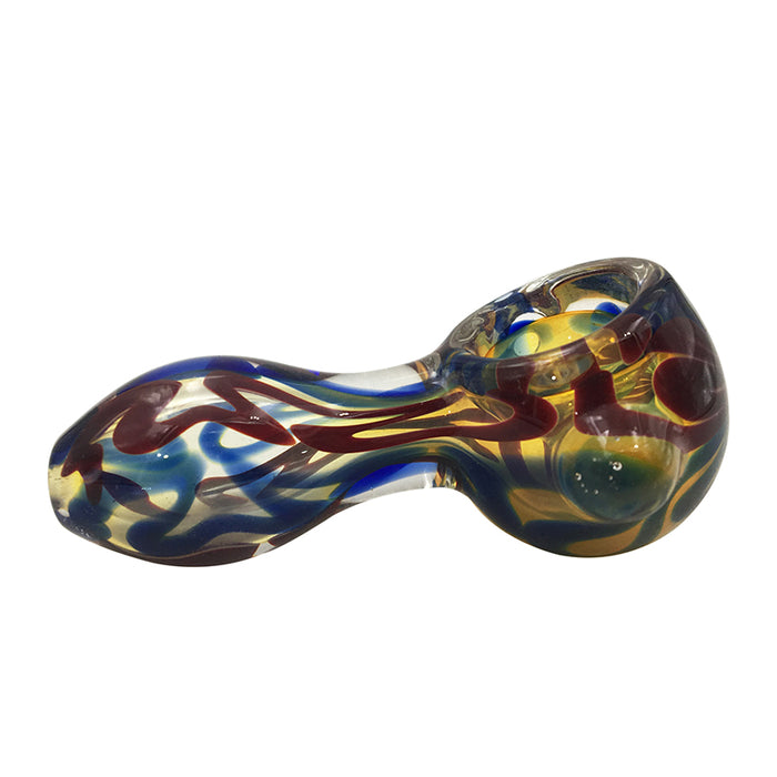 Factory Supply Fashion Design Glass Hand Pipes with Cheap Price 509#