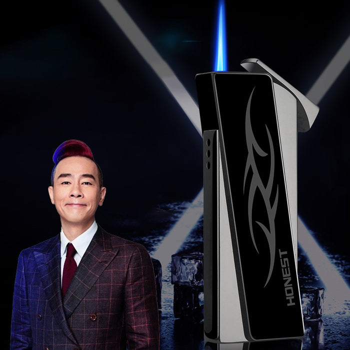 Inflatable Blue Flame Windproof Lighter