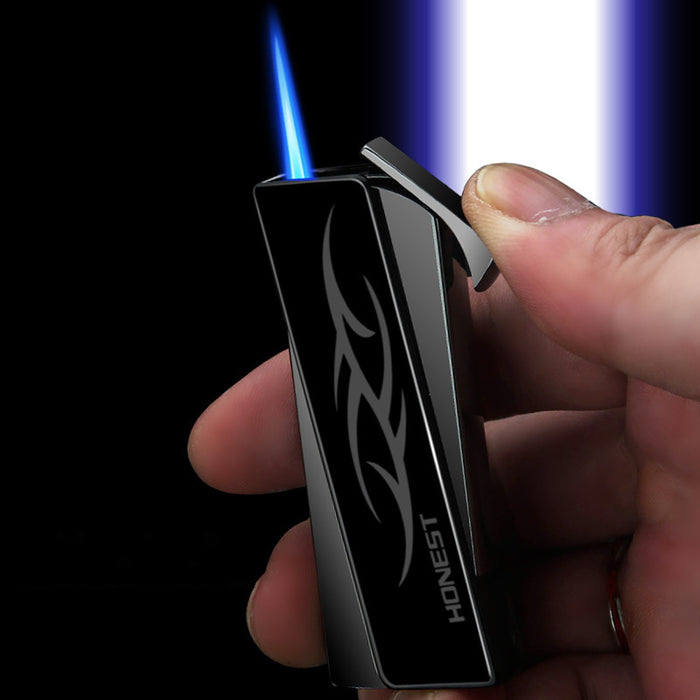 Inflatable Blue Flame Windproof Lighter