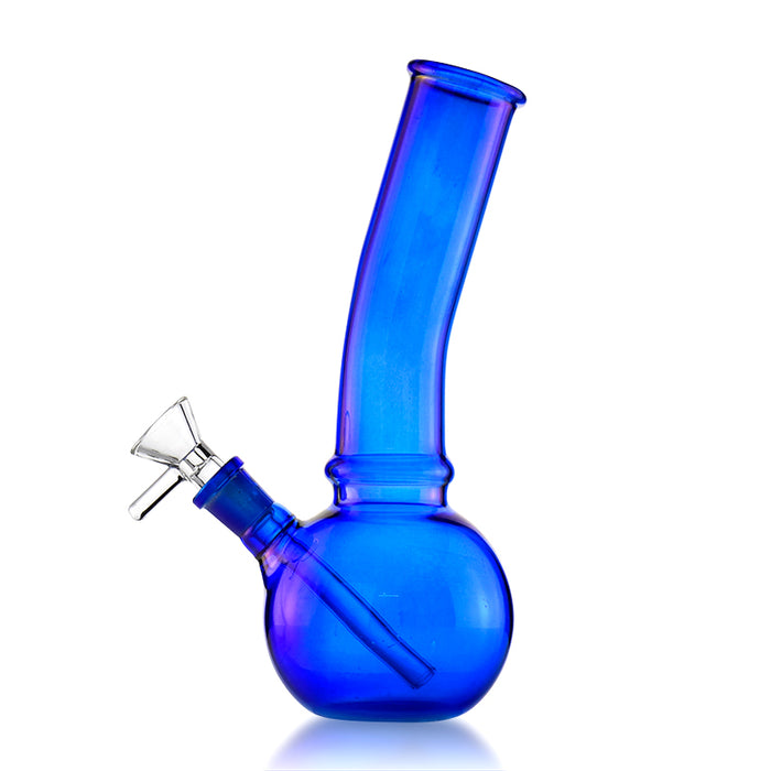Jerome Baker Designs Glass Bubbles Base Bong-Blue Color