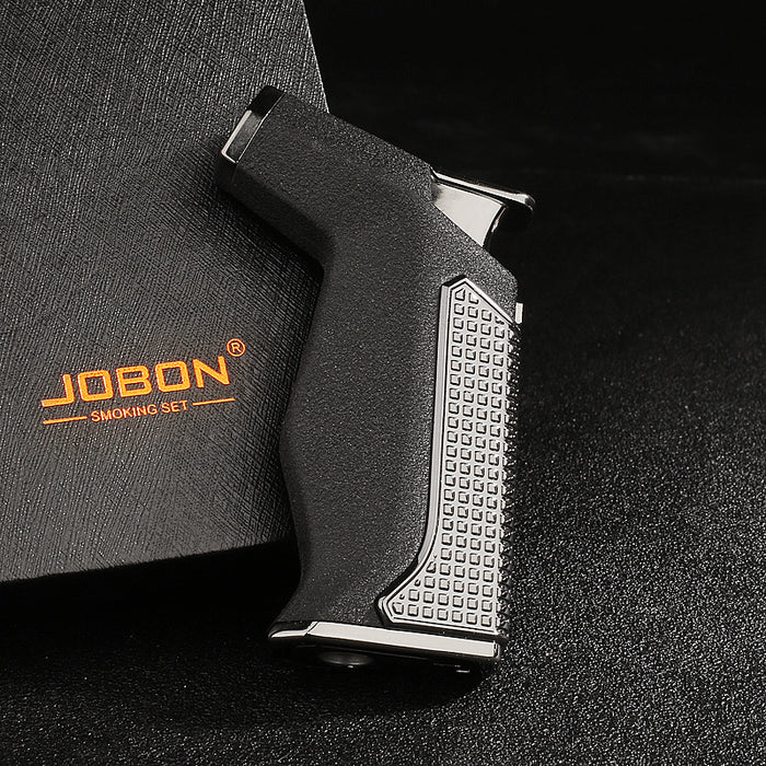 Jobon Single Side Triple-Jet Torch Lighter With Puncher