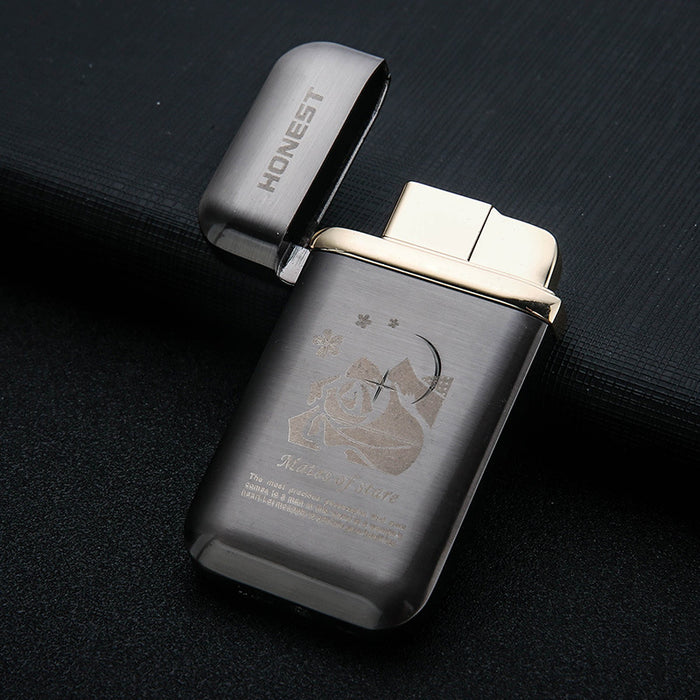 Long Straight Flame Mini Portable Lighter