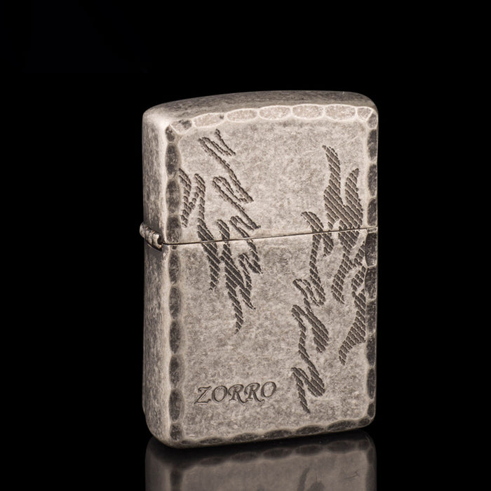 Love Heart Design Windproof Zorro Lighter