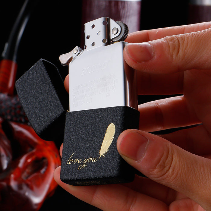 Love Letter Black Sand Lighter