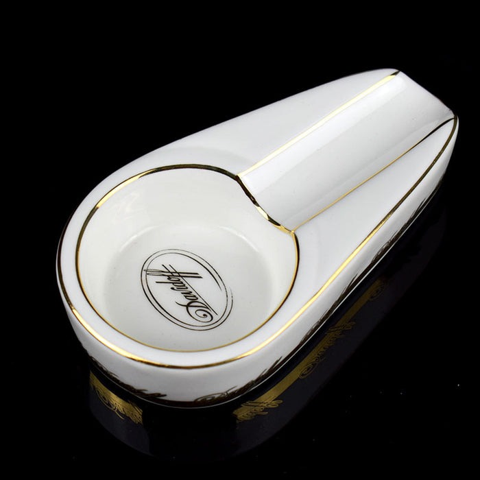 Luxury Ceramic Cigar Ashtray Single Cigar Holder