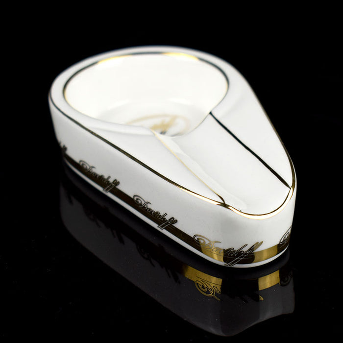 Luxury Ceramic Cigar Ashtray Single Cigar Holder