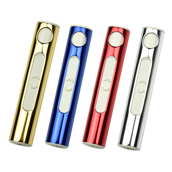 Mini Cylindrical Strip Flameless Windproof Electric Lighter