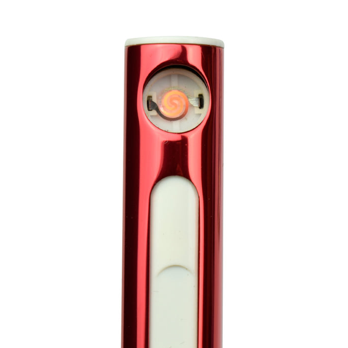 Mini Cylindrical Strip Flameless Windproof Electric Lighter