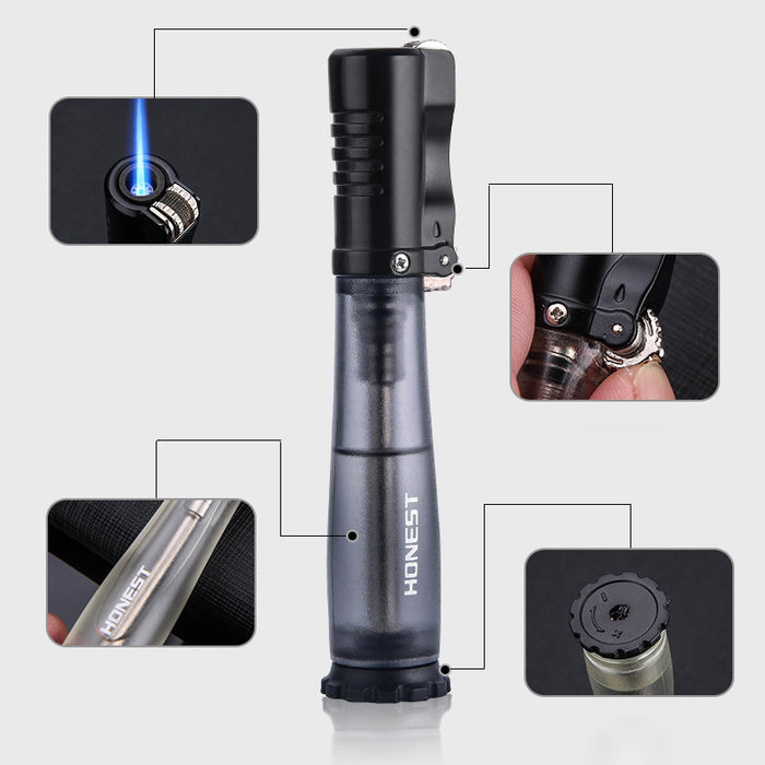 Mini Inflatable Blue Flame Straight Into Lighter