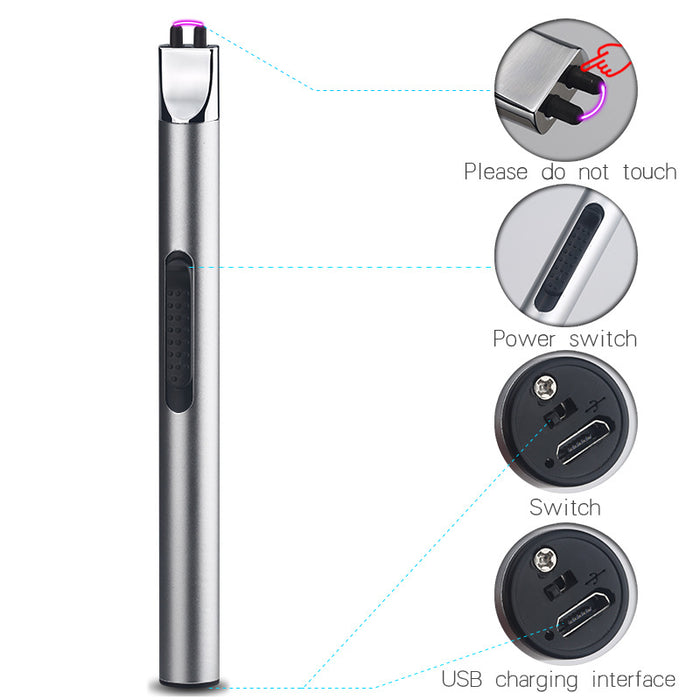 Mini USB Arc Point Outdoor Lighter