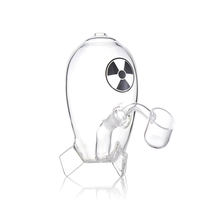 Smoker Bar Nuclear Bomb Mini Dab Rig With Logo