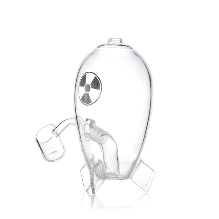 Smoker Bar Nuclear Bomb Mini Dab Rig With Logo