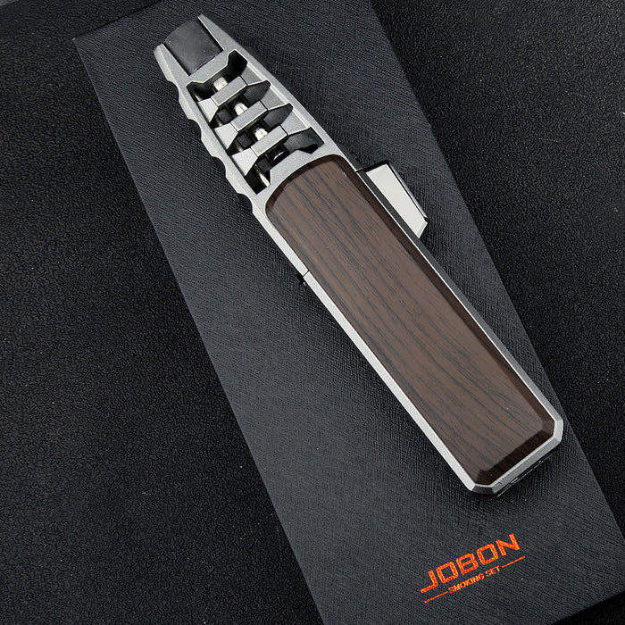 Old Gray Lacquer With Walnut Wood Lighter