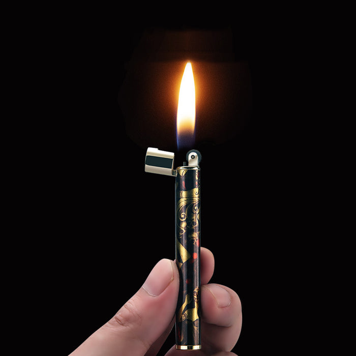 Open Fire Grinding Wheel Retro Lighter