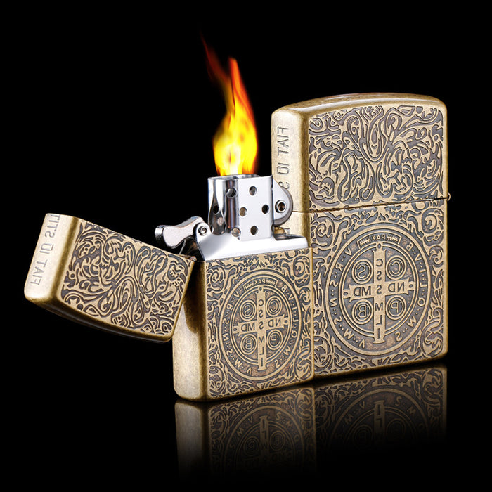 Original Authentic Copper Shell Kerosene Lighter