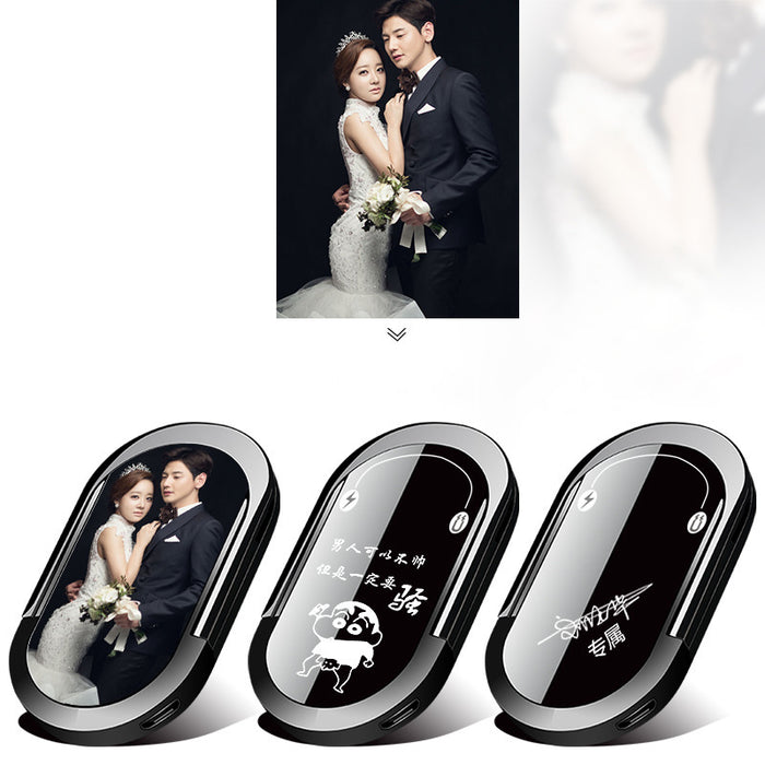 Oval Cell Phone Holder USB Lighter