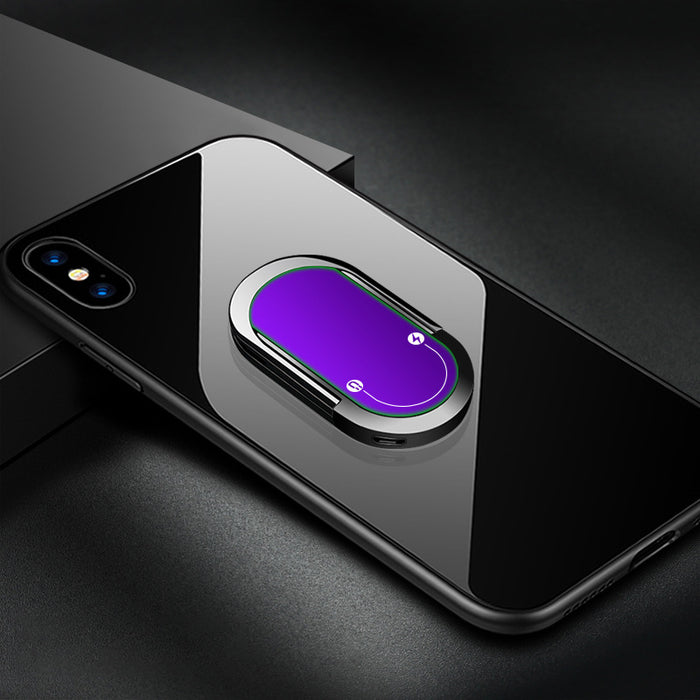 Oval Cell Phone Holder USB Lighter