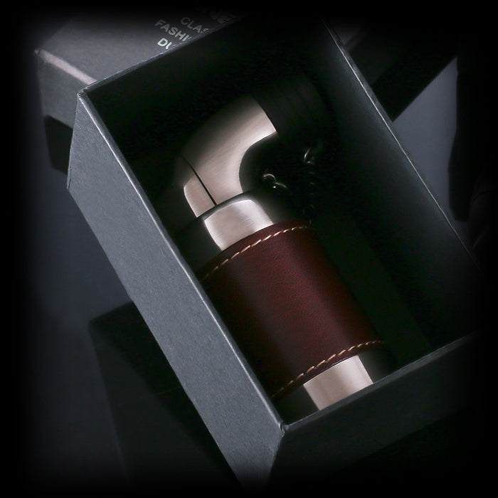 Oversized Metal Four Straight Punch Windproof Lighter