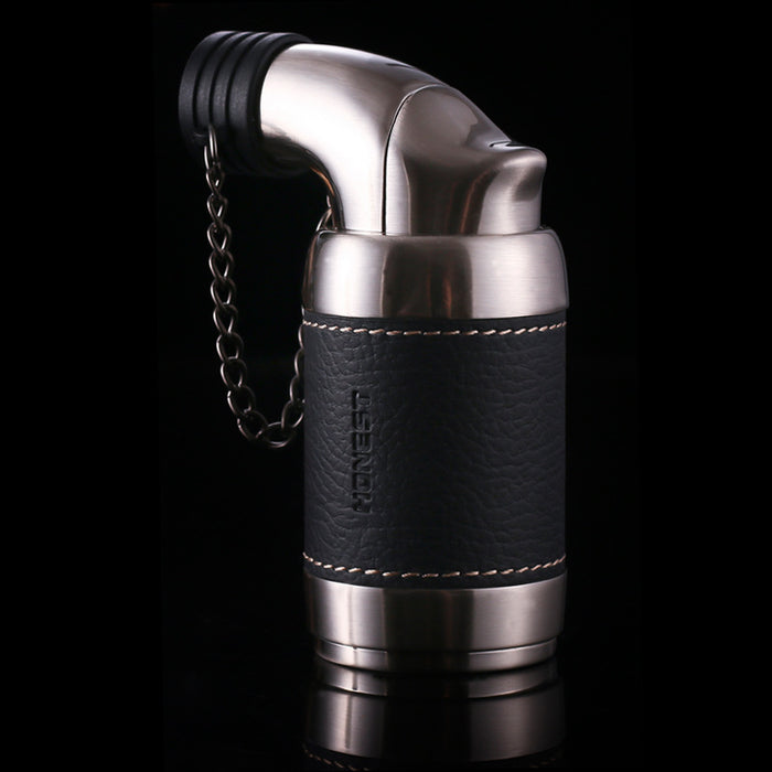 Oversized Metal Four Straight Punch Windproof Lighter