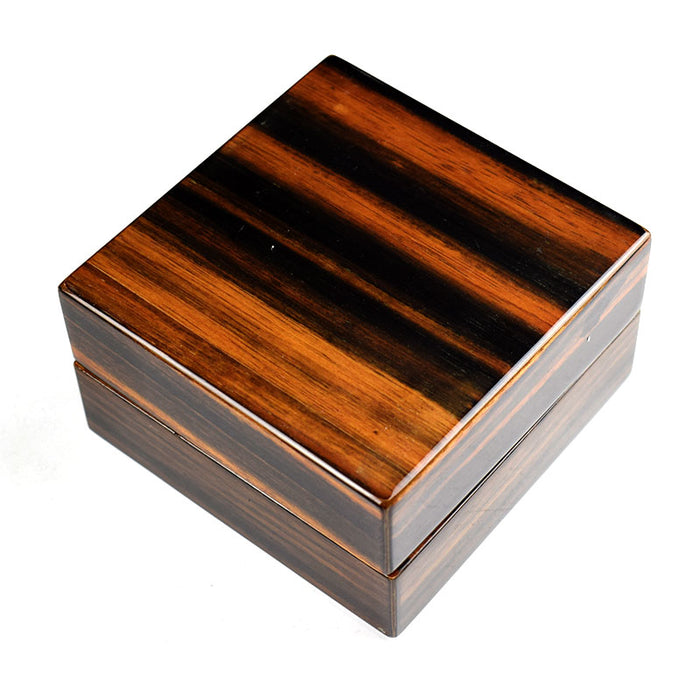 Polished Walnut Cigar Ashtray Kit