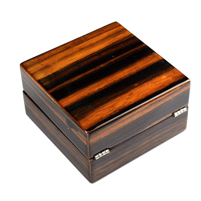 Polished Walnut Cigar Ashtray Kit
