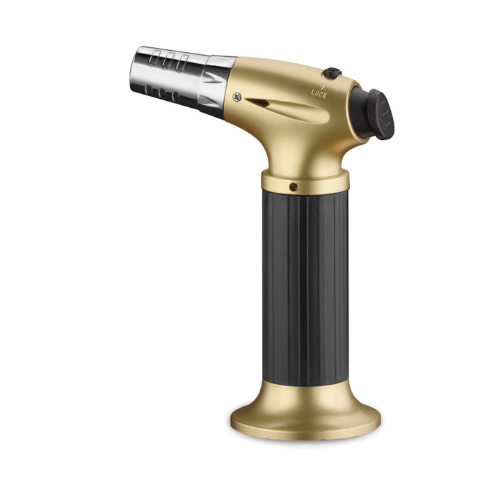 Portable Straight-Through Cigar Spray Gun Lighter