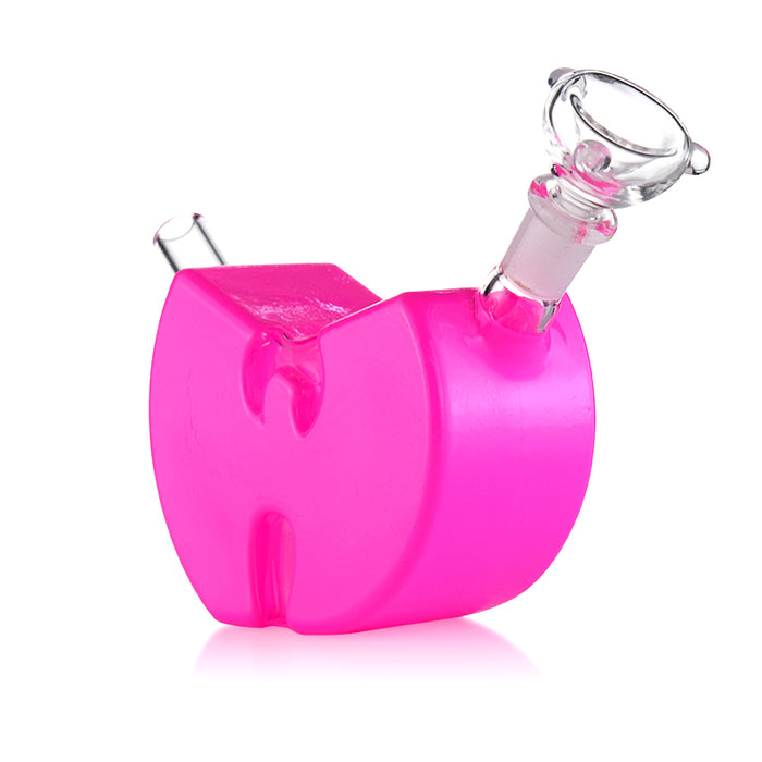 Eagle Shape Mini Water Pipes-Purple Color