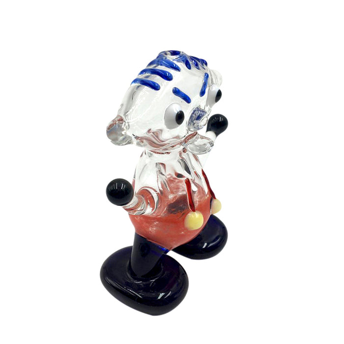 Aliens Super Feet Single Hand Pipe Theme Glass Pipe 120#