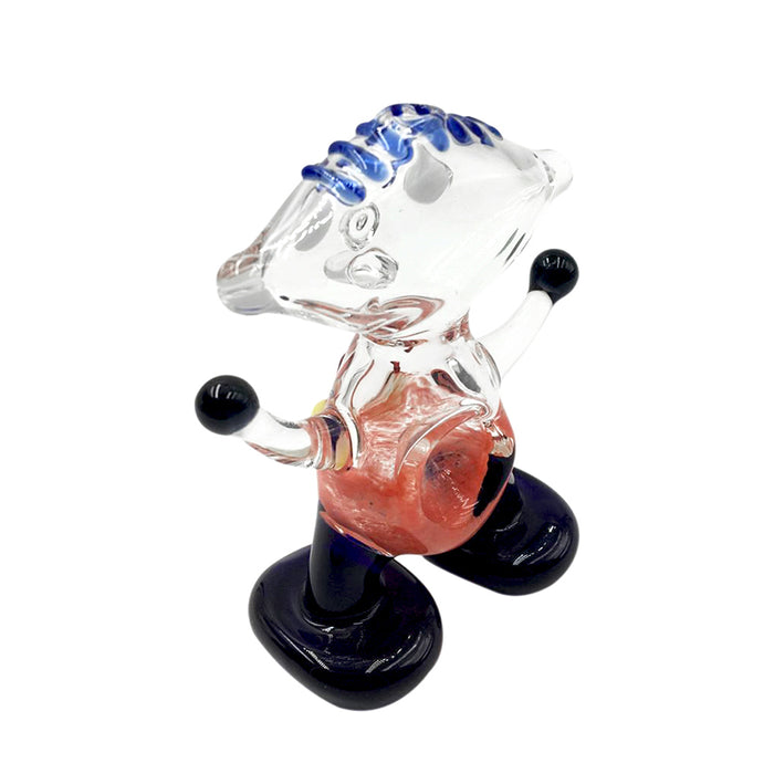 Aliens Super Feet Single Hand Pipe Theme Glass Pipe 120#