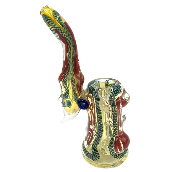 Glass Hand Pipe Smoking Tobacco Pipes Heady Glass Bubbler Pipe 290#
