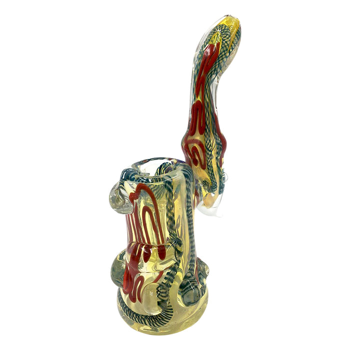 Glass Hand Pipe Smoking Tobacco Pipes Heady Glass Bubbler Pipe 290#