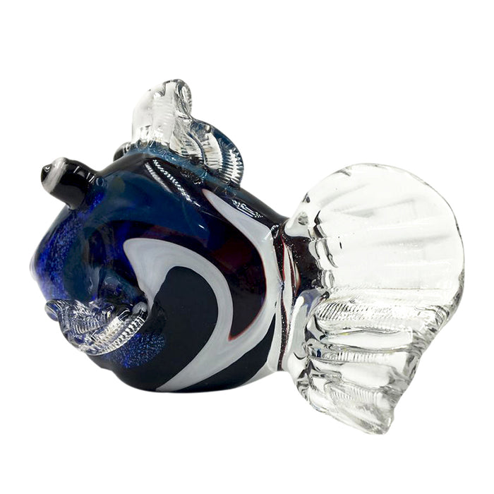 Regal Blue Tang Tropical Fish Design "Finding Nemo" Dolly Glass Hand Pipe 144#