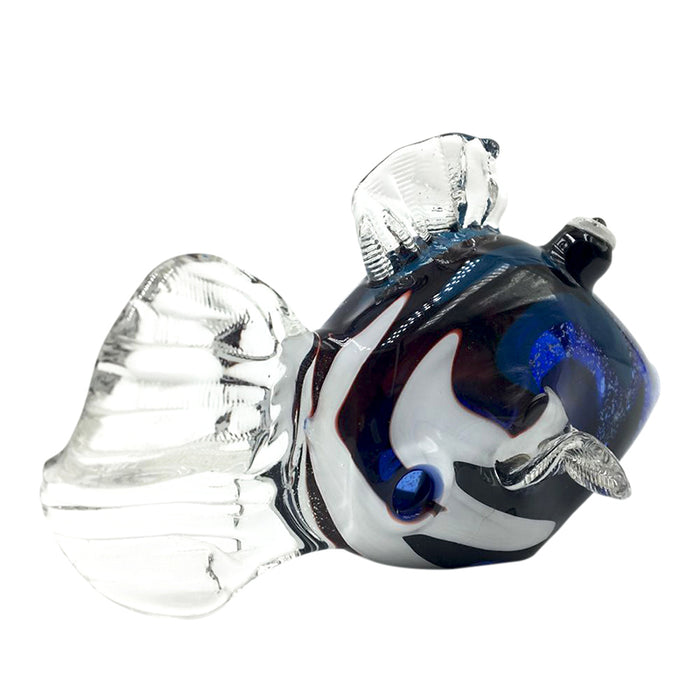 Regal Blue Tang Tropical Fish Design "Finding Nemo" Dolly Glass Hand Pipe 144#
