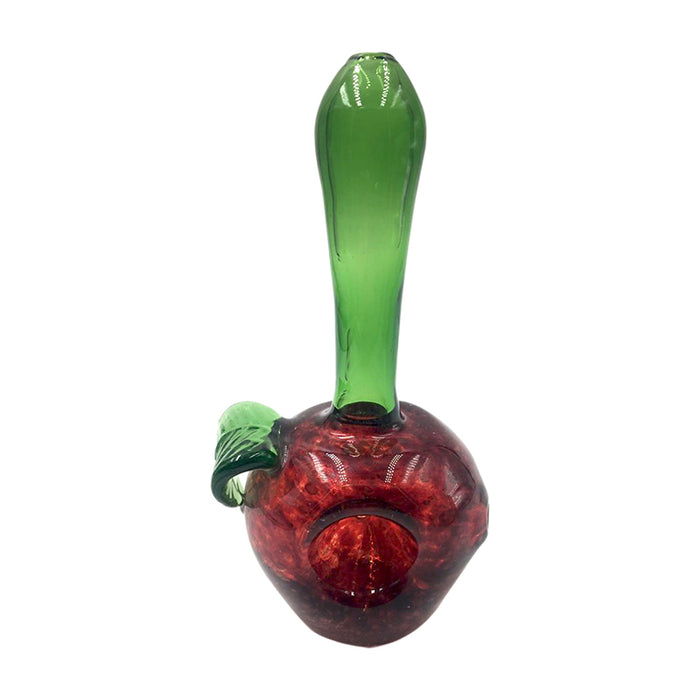 Green Leaves and Nail Red Apple New Design Hand Pipes 156#