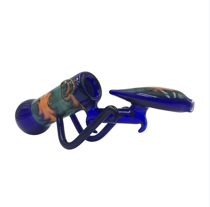 High-end Unique Design Fumed Spoon Bubbler Pipe  066#