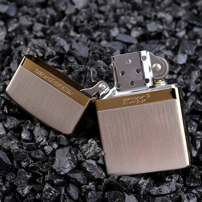 Re-Engraved Design Windproof Lighter