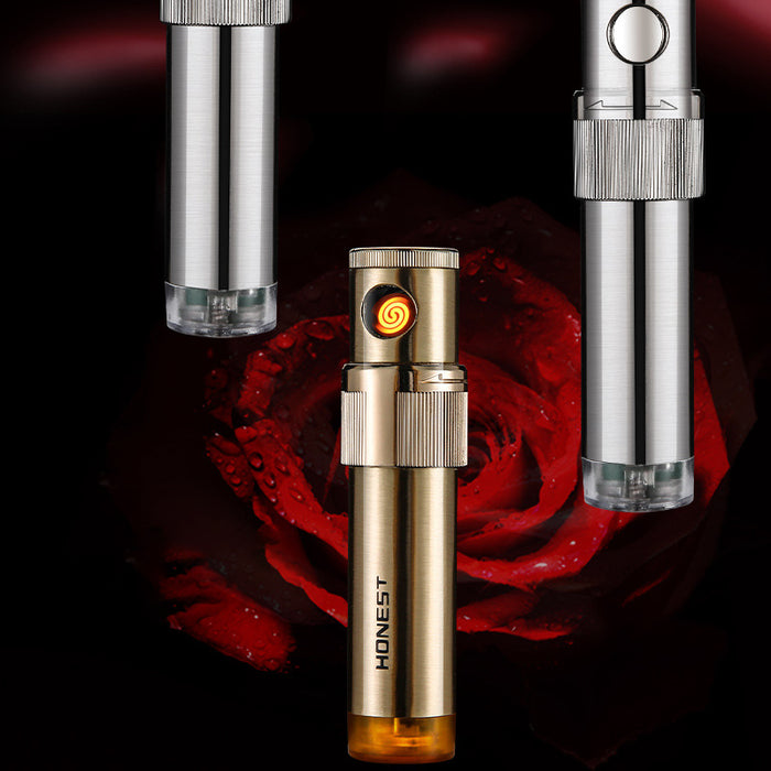 Rechargeable USB Metal Cigarette Lighter