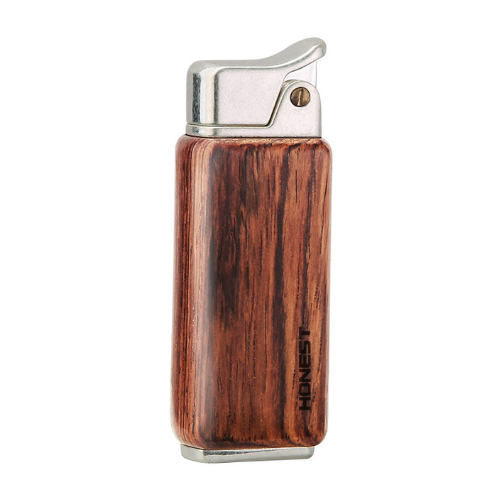 Sandalwood Kerosene Retro Press Ignition Lighter