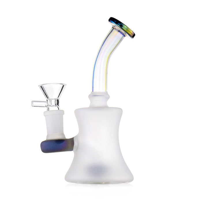 Science Glass Shower Head Mini Dab Rig Kit Series-Black Gold